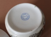 Kuzņecovs - Tase ar apakštasi Austrumu motīvs, porcelāns