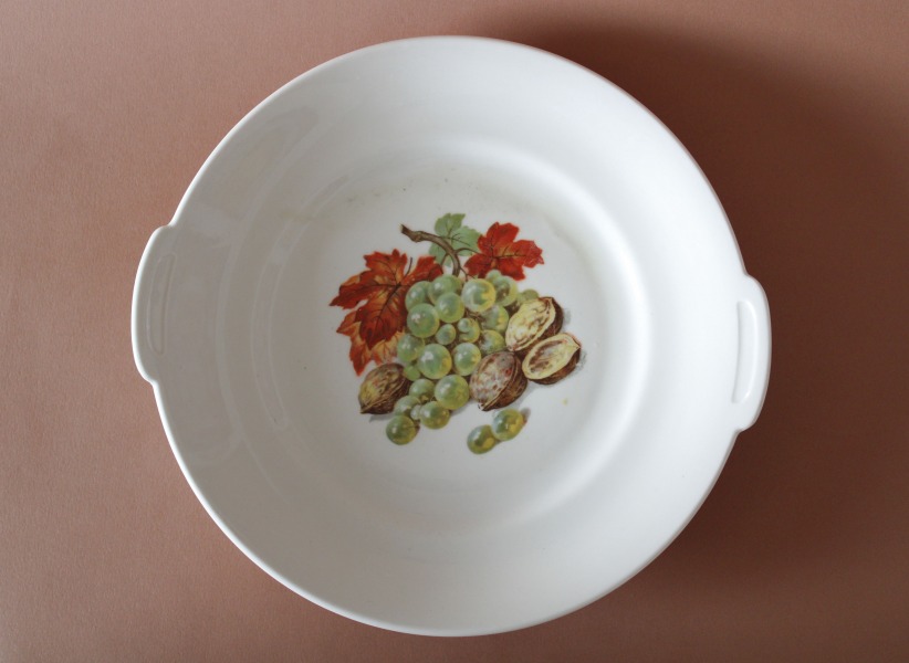 RPF - Porcelain plate 29x27.5 cm