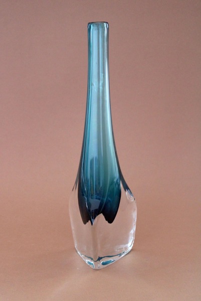 Glass vase 1920-30s, h 23.5
