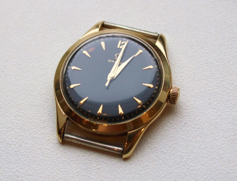Omega gold wristwatch