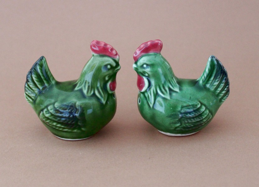 Seasoning bowls roosters 2 pcs.