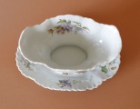 Jessen - Соусник фарфоровый с дефектом, h 10 см; л 20 см; ш 14 см