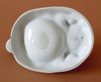 Kuznetsov - Ashtray, porcelain, h 10 cm; w 13 cm