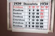 Календарь 1939 года Х. Шомер