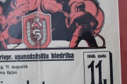 Poster - War Men's Orchestra concert 1940