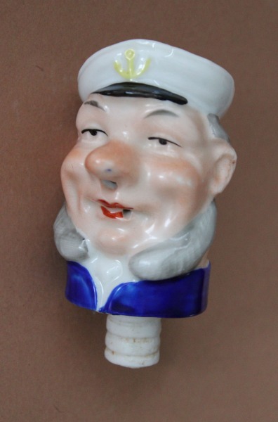 Korķis jūrnieks porcelāns