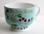 Kuzņecovs Rīgā - Kafijas tase &amp;quot;vārda dienā&amp;quot; Porcelāns