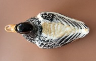 Kuzņecovs - Sviesta trauks pīle, porcelāns h14x21x10cm