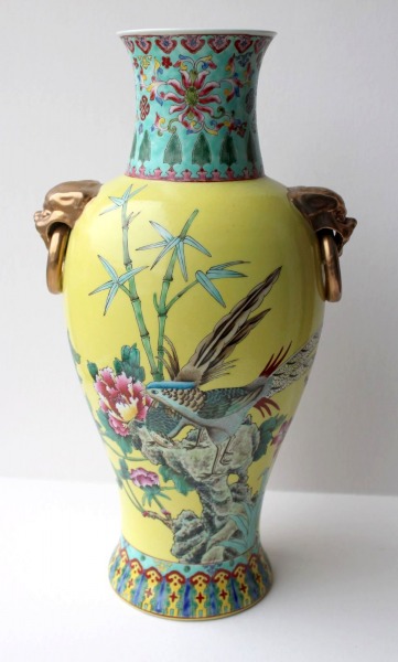 Porcelāna Ķīnas vāze h 46 cm