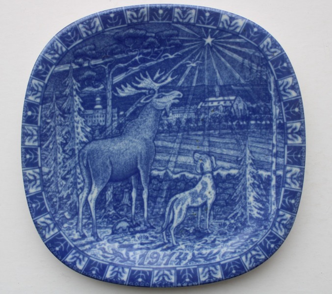 Šķīvis Limited Edition Julen Rorstrand 1974. gads