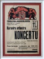 Poster - War Men&#039;s Orchestra concert 1940