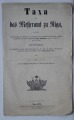 Dokuments Messeramt Āmura darbu izcenojumi 1873
