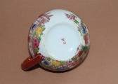 Krējums trauks Austrumu motīvs, porcelāns, Japāna h 7.5 cm