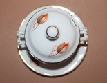 Kuzņecovs - Mērces trauks ar vāku, porcelāns, h 10.5 cm