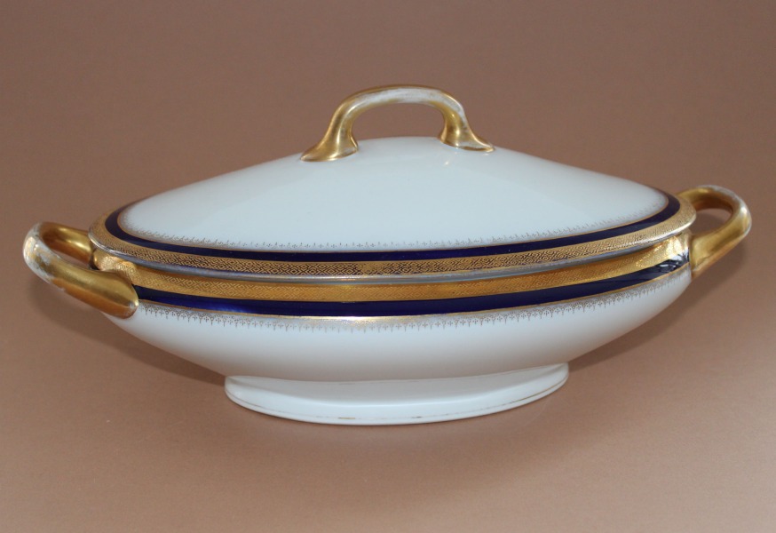 Hutschenreuther - Супница, фарфор, 1916-1934 гг., 13х32х17 см