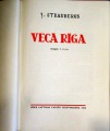 J. Straubergs - Vecā Rīga. RLVI 1951