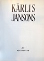 Kārlis Jansons