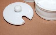 Kuznetsov - Seasoning dish, porcelain, with minor defects
