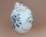 RPR - Teapot, with a pattern, porcelain, h 17.5 cm