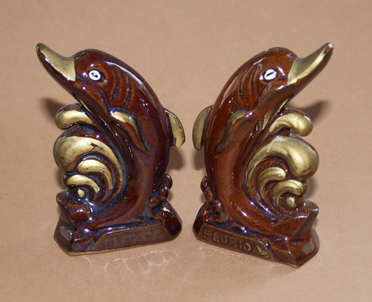 Солонки Дельфины, Флорида, 2 шт., керамика, h 10 см