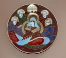 Šķīvis, Japāna, porcelāns 1970-tie gadi, d 18.5 cm