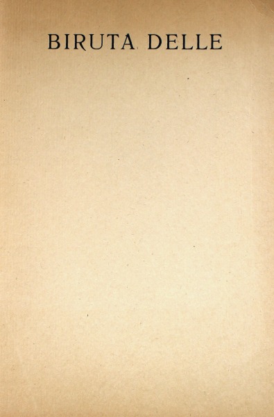 Catalog of Biruta Delle 1989