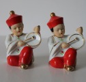 Ķīniešu muzikanti, porcelāna, h 8.5 cm