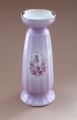 Svečturis / vāze ar rozēm, porcelāns, h 15.5 cm