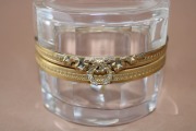 Baccarat Vessiere stikla trauks h 7.5 cm