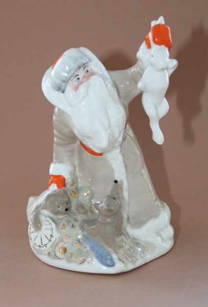 Gorodnica - Salavecis 1950tie gadi, pocelāns, h 20 cm