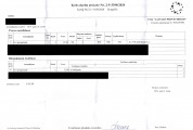 Kaklasaites piespraude palladijs 12.96 g., ar zeltu un briljantu 950 prove