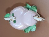 Kuzņecovs - Sviesta trauks bumbieris, porcelāns H 11,5 W 19 cm