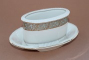 RPF - Сигаретница с подставкой, фарфор 6х9,2х4,8 см, 13,5х9 см
