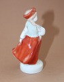 RPR - Dejotāja, 1960., porcelāns, h 11.5 cm Modeļa autors - L. Novožeņeca