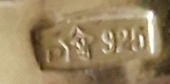 Sudraba gredzens prove 925; svars 2 g.
