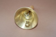 Колокольчик бронзовый h 15 cm