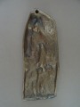 Alegoriskā kompozīcija Dievmātes patvērums. Bronza, 14,5x6 cm