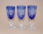 Ilguciems Glass Factory - Glasses 3 pcs., h 9.5 cm