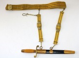 Naval officer kortik with belt