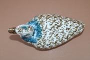 Kuzņecovs - Sviesta trauks pīle, porcelāns h 13 cm; L 19 cm