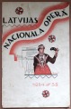 LNO booklet 1934-35. year, design by N. Strunke