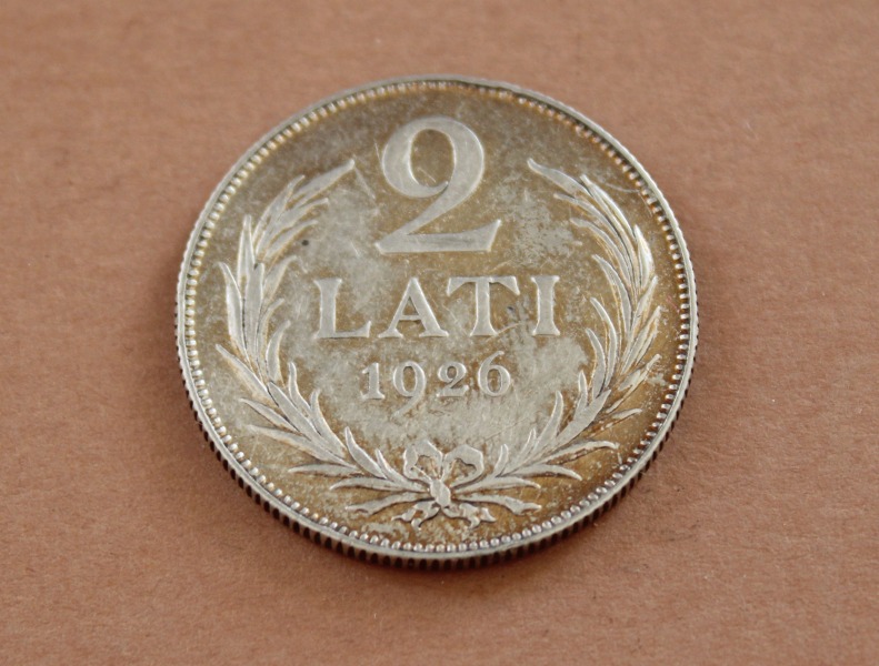 Coin 2 Lats 1926