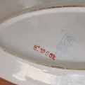 PFF Rīga - Šķīvji zivs formā, porcelāns, 2.gab., 26x13 cm