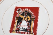 RPF - Šķīvis - Rīgas vārti, porcelāns, d 20.5 cm