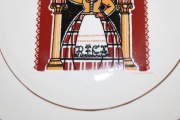 RPF - Šķīvis - Rīgas vārti, porcelāns, d 20.5 cm