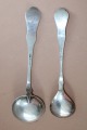 Sudraba deserta karotes, 830 prove, garums 16.5 cm un 15.5 cm; kopējais svars 46.96 g.