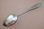 Sudraba ēdamkarote, 830 prove, garums 21 cm; svars 31.2 g.