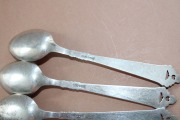 Sudraba karotes 6.gab., 830 prove, garums 11 cm; kopējais svars 61.5 g.