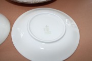 Trio Germany, porcelain, cup height 5 cm; d 10.4 cm