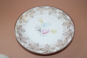 Trio Germany, porcelain, cup height 5 cm; d 10.4 cm